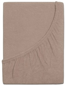 4Home prześcieradło frotte Ideal orzechowy, 90 x 200 cm, 90 x 200 cm