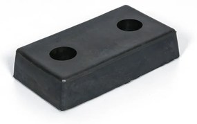 Odbój gumowy do ramp, 250 x 460 x 100 mm