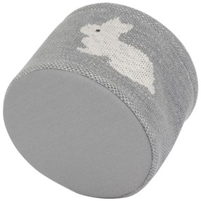 Szary bawełniany organizer Kindsgut Bunny, ø 16 cm