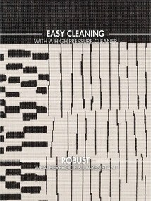 Czarny/kremowy dywan odpowiedni na zewnątrz 120x170 cm Haringey Acacia – Ted Baker