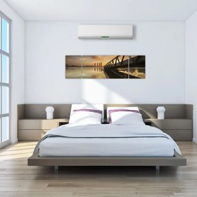 Obraz molo (170x50 cm)