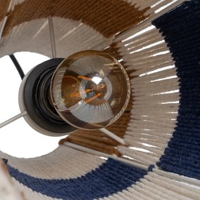Lampa wisząca z kloszem plecionki papierowej ø 22 cm – Ixia