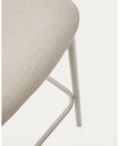 Beżowy hoker (wysokość siedziska 75 cm) Ciselia – Kave Home