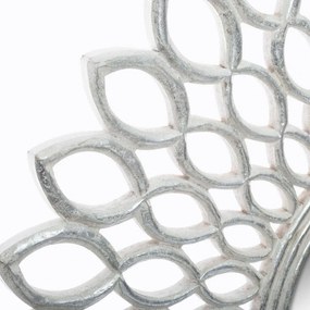 Lustro dekoracyjne FLOWER, Ø 90 cm, ozdobna rama