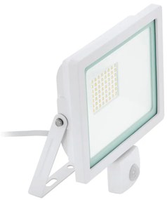 Eglo 64885 - LED Reflektor z czujnikiem FILETTI LED/30W/230V 4000K IP44 biały