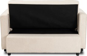 Fotel do Spania ASTER Rozkładany Amerykanka Beżowy Nowoczesny