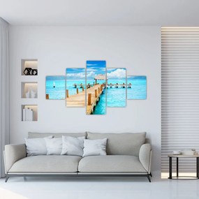 Obraz - Molo (125x70 cm)