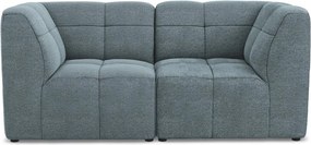 Niebieska sofa z materiału bouclé 180 cm Aloha – Makamii