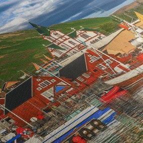 Obraz - Húsavík (70x50 cm)