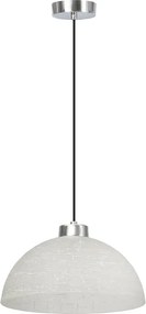 Chromowana nowoczesna lampa wisząca - N6-A09