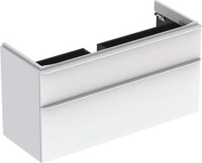 Geberit 500.355.00.1 - Szafka łazienkowa pod umywalkę Smyle Square 61,7x118,4 cm biała