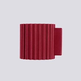 Kinkiet AURA burgund G9 ryflowany SOLLUX  LIGHTING