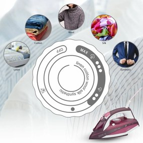 Clatronic DB 3705 żelazko parowe, powierzchnia ceramiczna