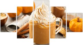Obraz - Dyniowa latte (125x70 cm)