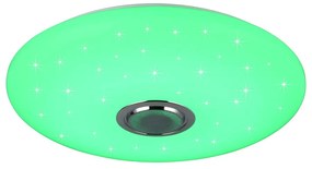 Biała lampa sufitowa LED ø 58 cm Musica – Trio