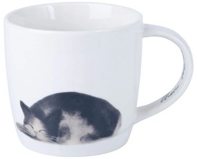 Biały porcelanowy kubek 400 ml Afternoon Snooze – Maxwell &amp; Williams