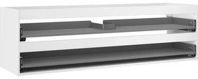 Mexen Box-A korpus szafki podumywalkowej 160 cm, 2 szuflady, biały mat - 91AX0-1600-470-2-01