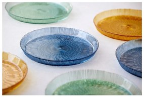 Zielony szklany półmisek ø 30 cm Kusintha – Bitz