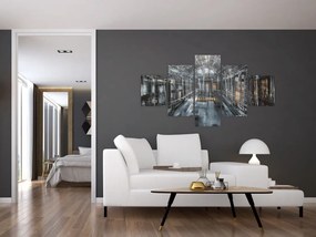 Obraz wnętrza starego budynku (125x70 cm)