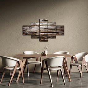 Obraz - drewno sezonowe (125x70 cm)