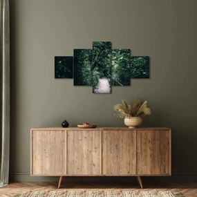 Obraz - Ścieżka przez las (125x70 cm)