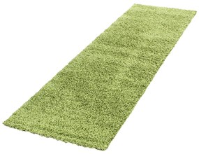 Dywan shaggy zielony 80 cm x 250 cm