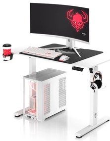 Biurko z regulacją wysokości Diablo X-Tensio 1100 białe