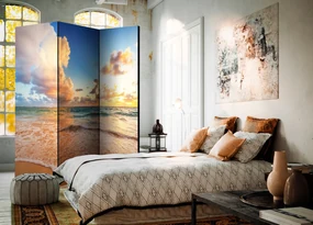 Parawan dwustronny Pejzaże 135x172 cm 3-częściowy beżowy ARTGEIST B
