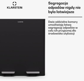 Klarstein EcoVista kosz na odpady z pojemnikiem na odpady bio 40 l