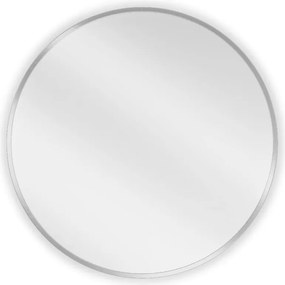 Mexen Loft lustro łazienkowe okragłe 60 cm, rama inox - 9850-060-060-000-10