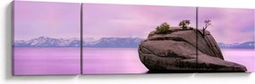 Obraz kamienia w morzu (170x50 cm)