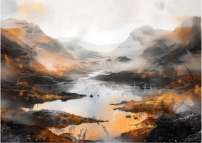 Obraz - Malowanie górskich krajobrazów (70x50 cm)