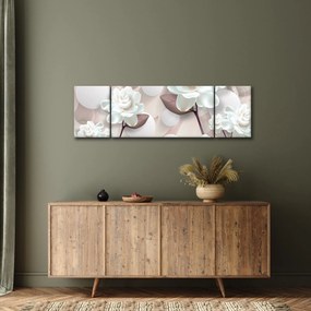 Obraz - Kwiat róży (170x50 cm)