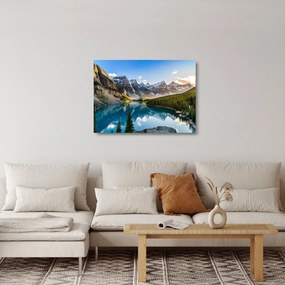 Obraz na szkle - Kanada, Park Narodowy Banff, Jezioro Moraine (70x50 cm)