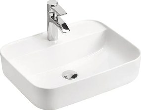 Ceramiczna biała umywalka nablatowa K7-M89