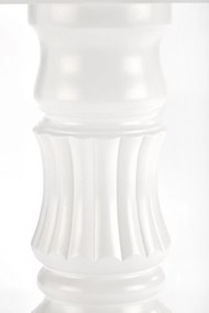 Stół do jadalni z okrągłym blatem William biały