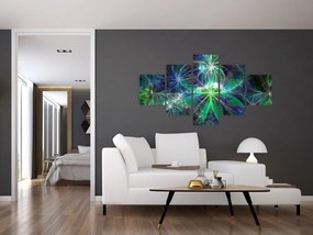 Obraz - Abstrakcyjne kształty geometryczne (125x70 cm)