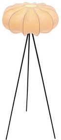 Biała lampa stojąca z tekstylnym kloszem (wysokość 147 cm) Cafee – Candellux Lighting