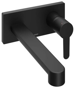 Ravak X070184 - Bateria umywalkowa do montażu podtynkowego PURI czarna