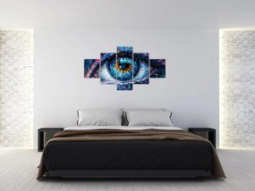 Obraz - Malowanie oczu (125x70 cm)