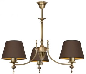 Żyrandol mosiężny A-S3m