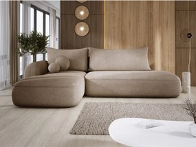 Narożnik BABU z funkcją spania układ L Lewy Tkanina NOWORNEVER 37