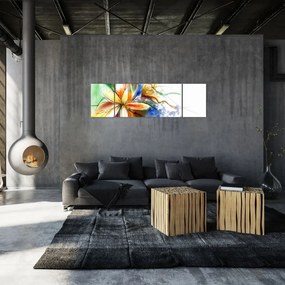 Obraz - Kwiat (170x50 cm)