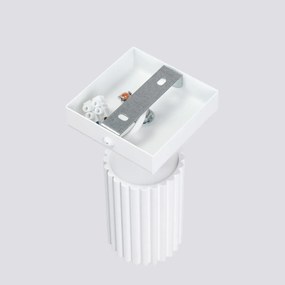 Kinkiet KARBON biały ryflowany z regulowanym kloszem SOLLUX  LIGHTING