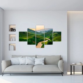 Obraz - Tarasy ryżowe II. (125x70 cm)