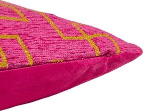 Poszewka na poduszkę XENOS 45x45 cm, różowa