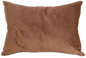 Karmelowobrązowa poduszka PT Living Leather Look, 50x30 cm