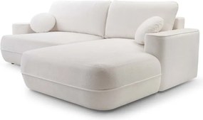 Narożnik FUEGO wolnostojący układ L strona Prawa z funkcją spania w tkaninie Bubble 14