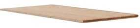 Dodatkowy blat do stołu z litego drewna dębowego 50x120 cm Noor – Hammel Furniture