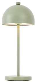 Zewnetrzna Lampa stołowa zielona z LED IP54, ładowalna ze stacją ładującą - Squirrel Nowoczesny Oswietlenie zewnetrzne